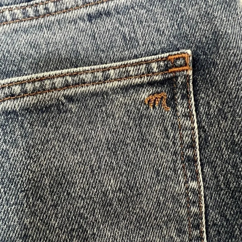 Madewell Jeans Women's 31 Blue Denim The Perfect Vintage Jean Straight Leg - Picture 7 of 11